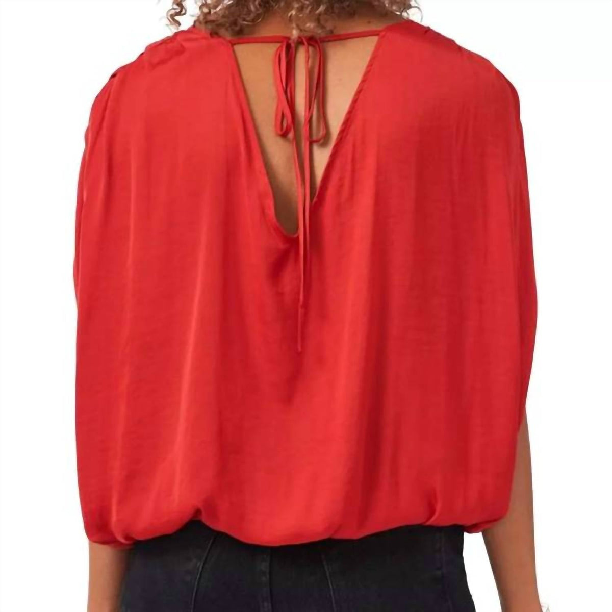 Top color naranja