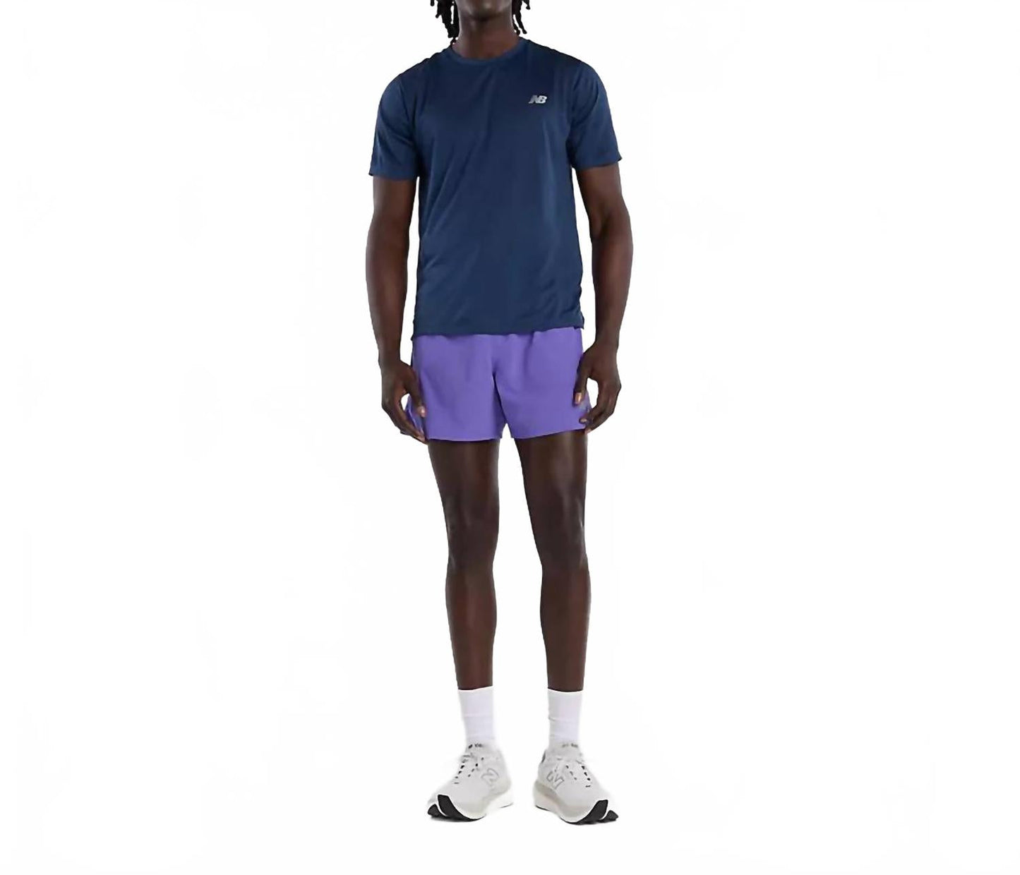 Short color violeta