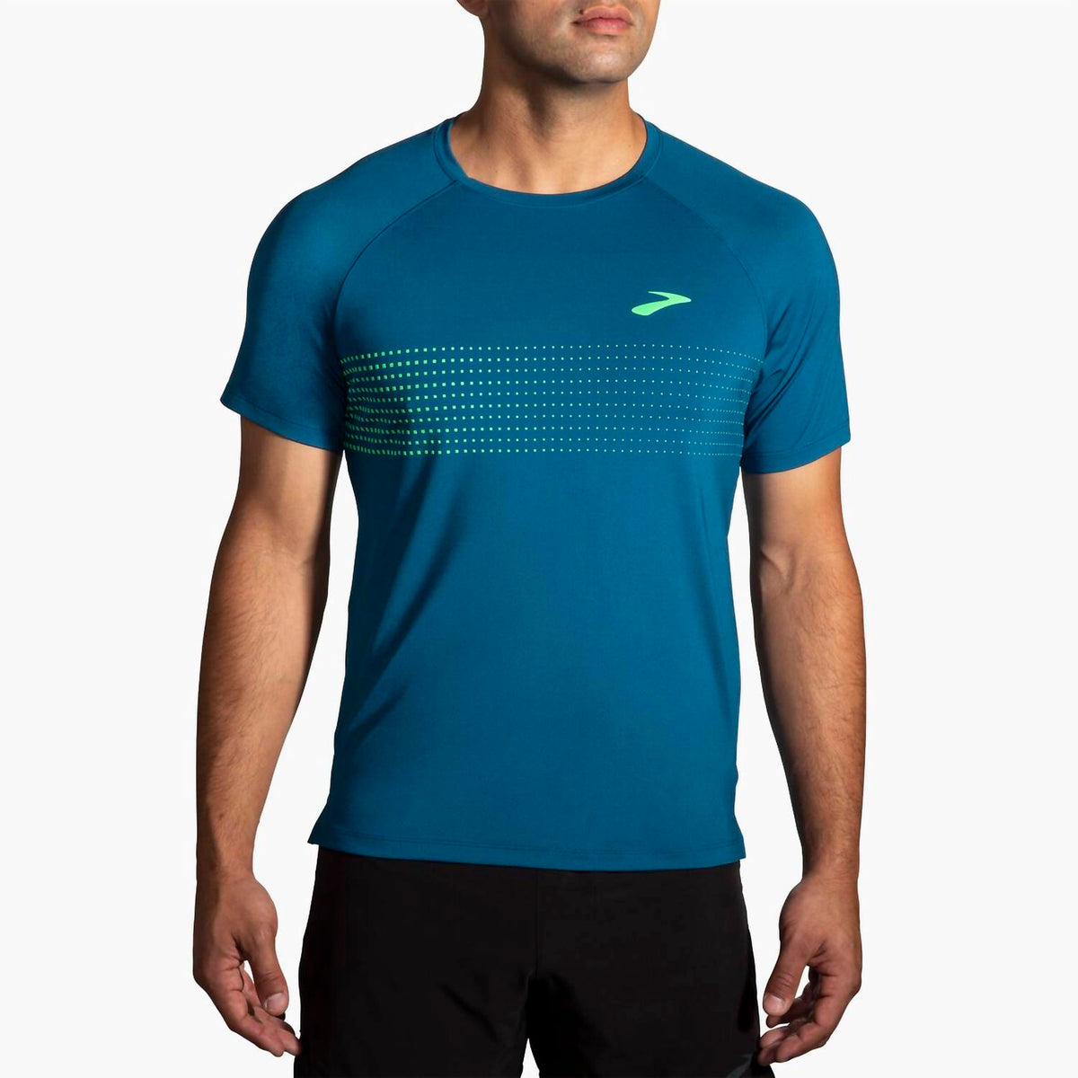 Camiseta de hombre de manga corta a rayas