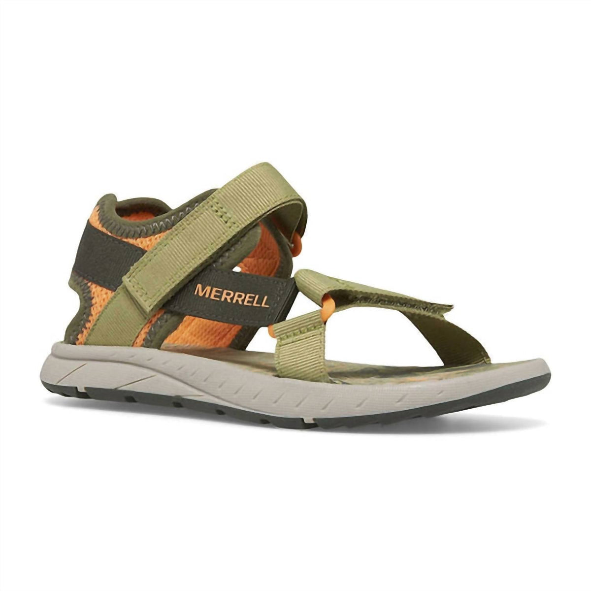 Sandalias infantil color naranja
