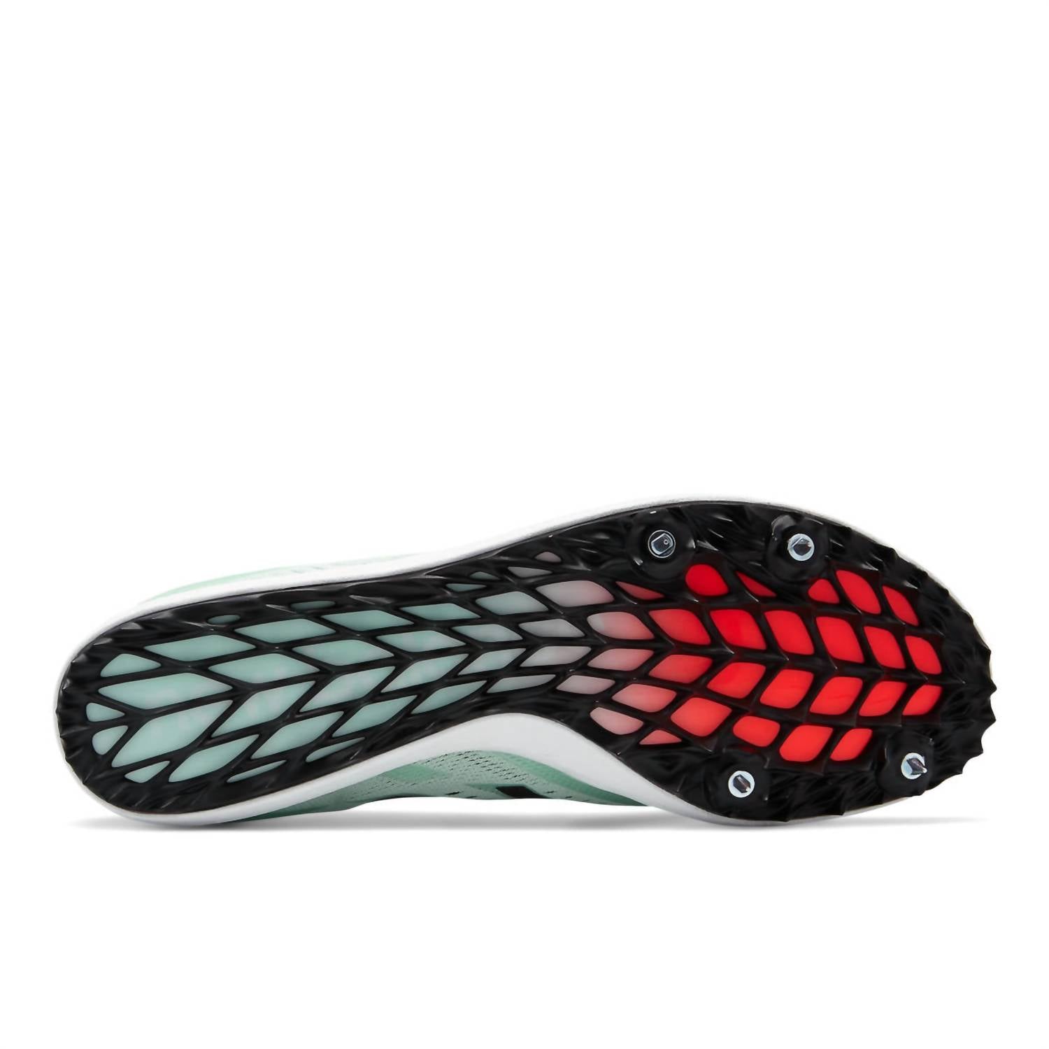 Zapatillas con clavos de mujer color negro