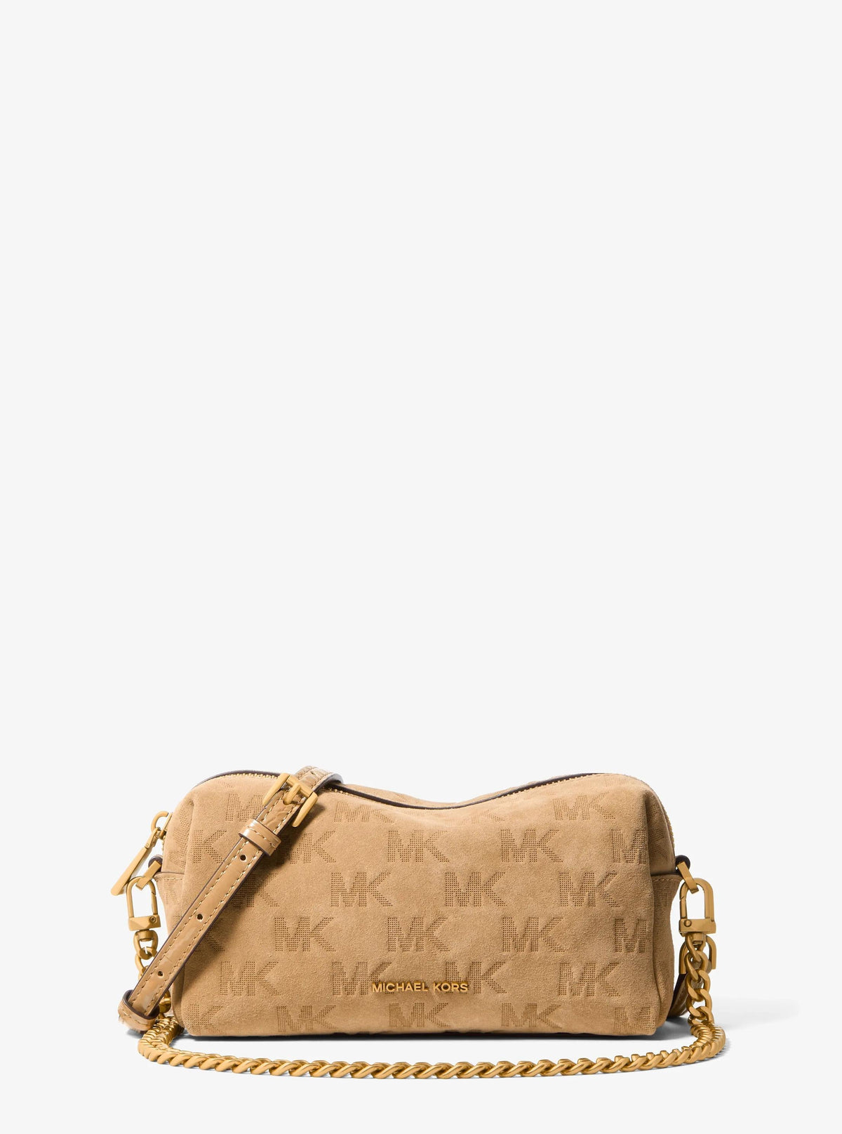 Bolso cruzado de gamuza