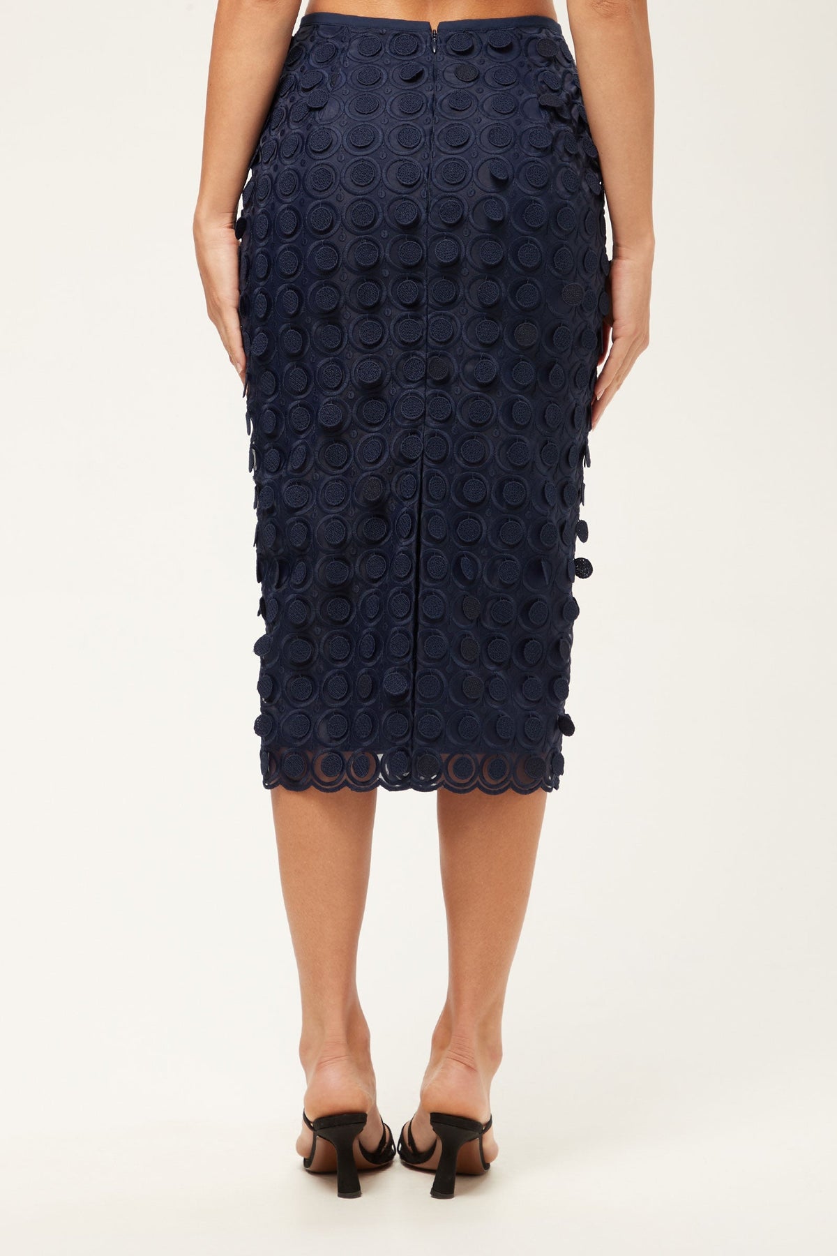 Falda midi