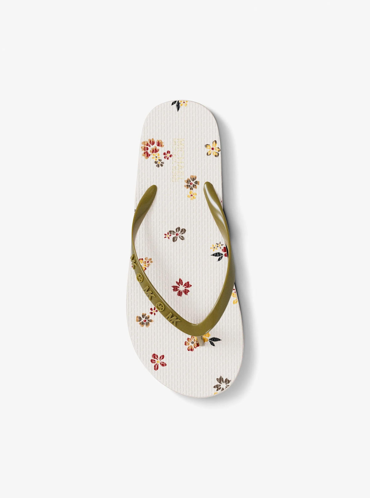 Sandalias con estampado floral