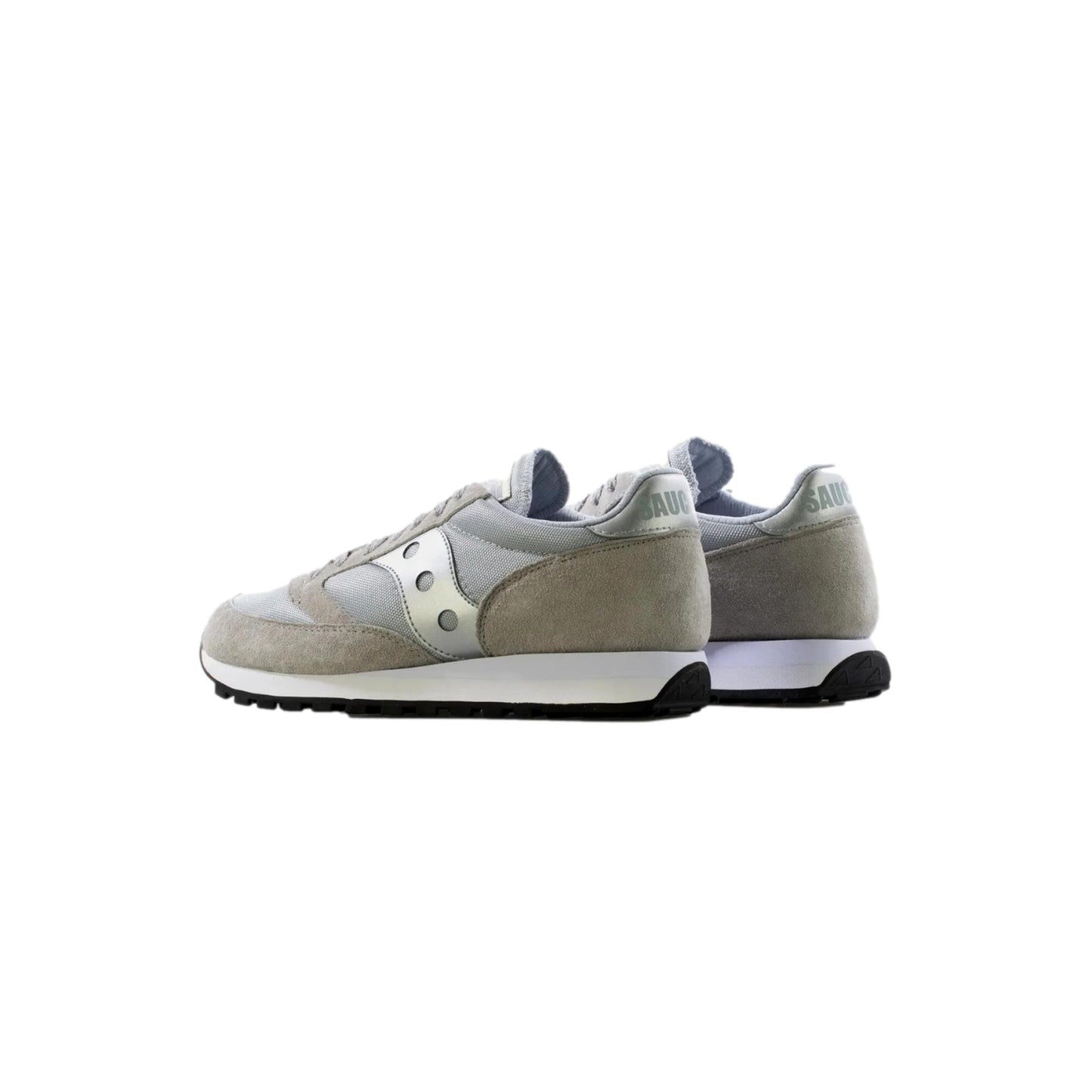 Calzado de hombre color gris y plateado