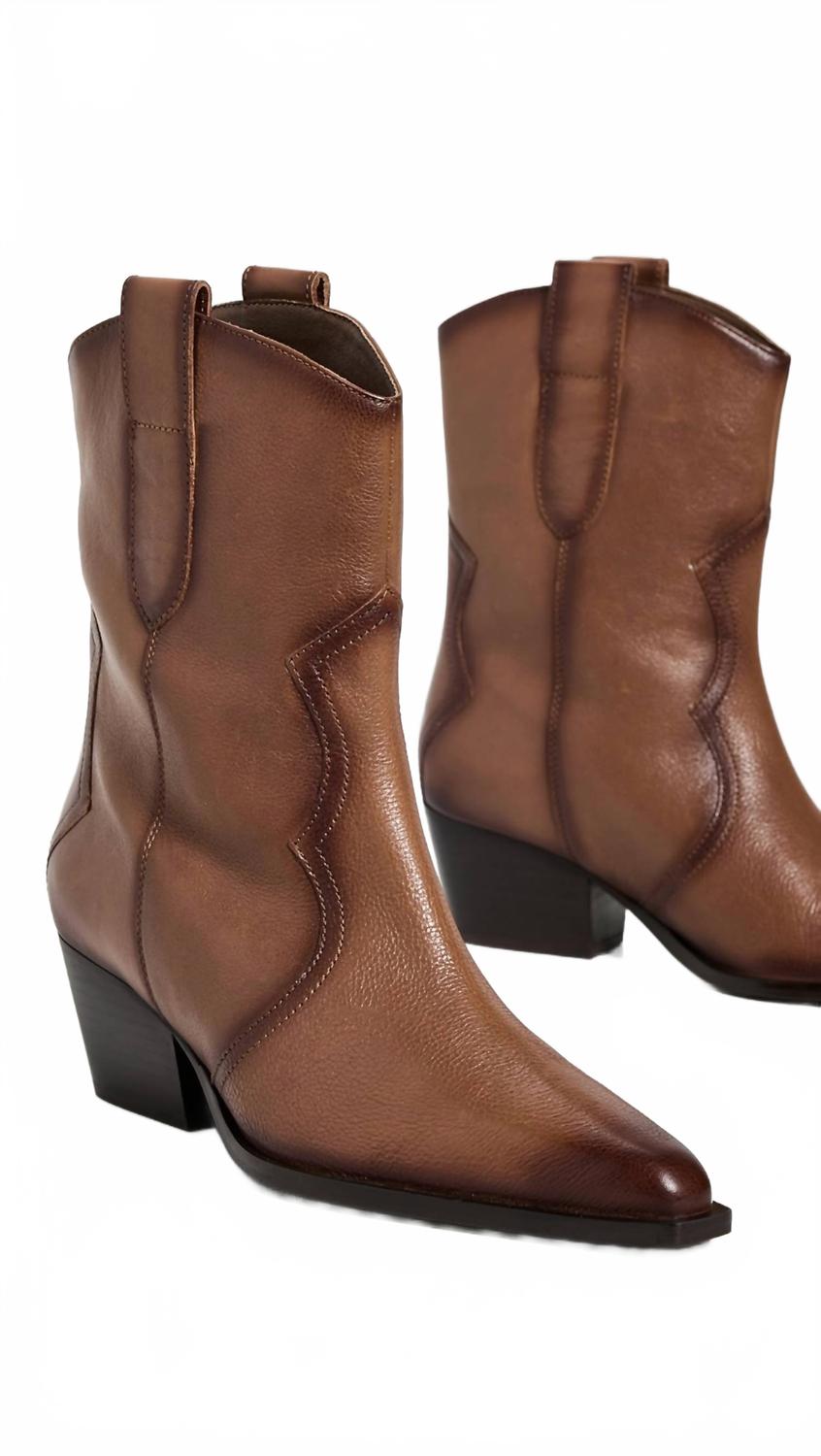 Botas de mujer color café