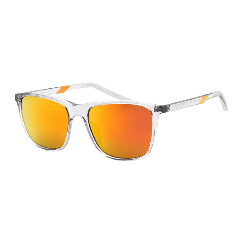 Gafas color gris y naranja