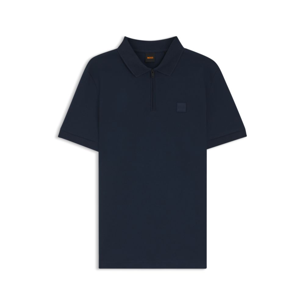 Polo de algodón de corte ajustado