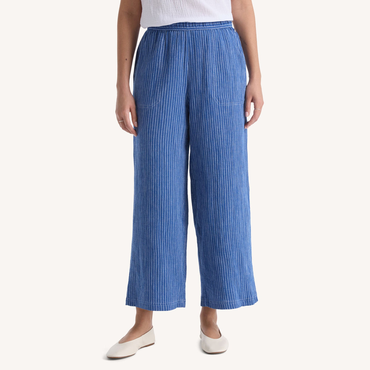 Pantalón de mujer a rayas
