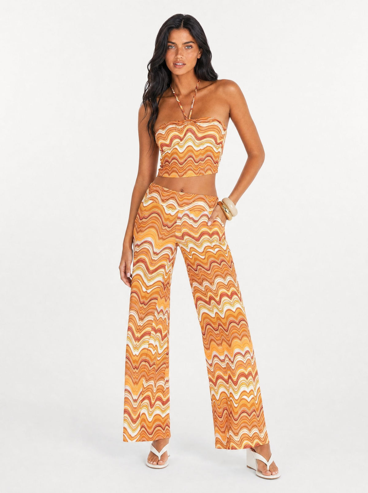 Pantalón de pierna ancha