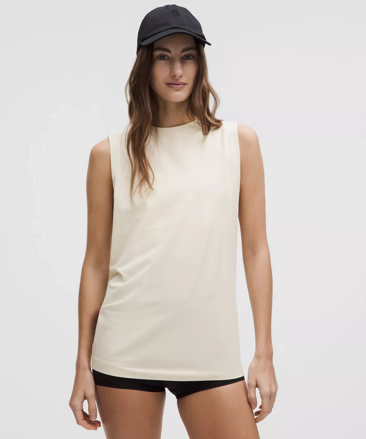 Camiseta sin mangas de algodón