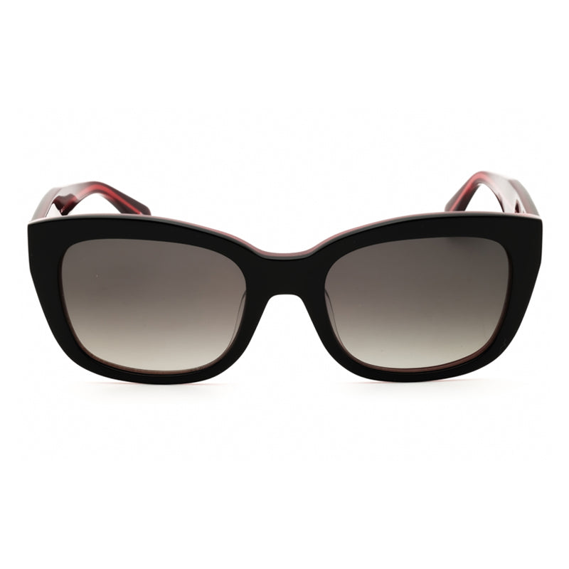 Gafas con lentes polarizados color negro y gris y rosado