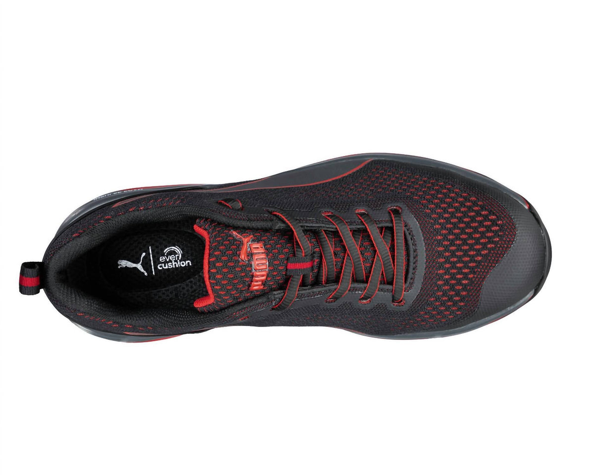 Zapatos de hombre color negro y rojo