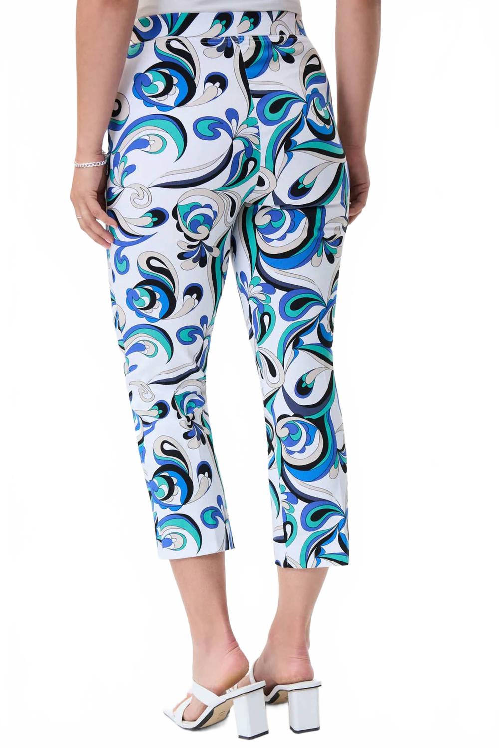 Pantalón de tiro medio con estampado