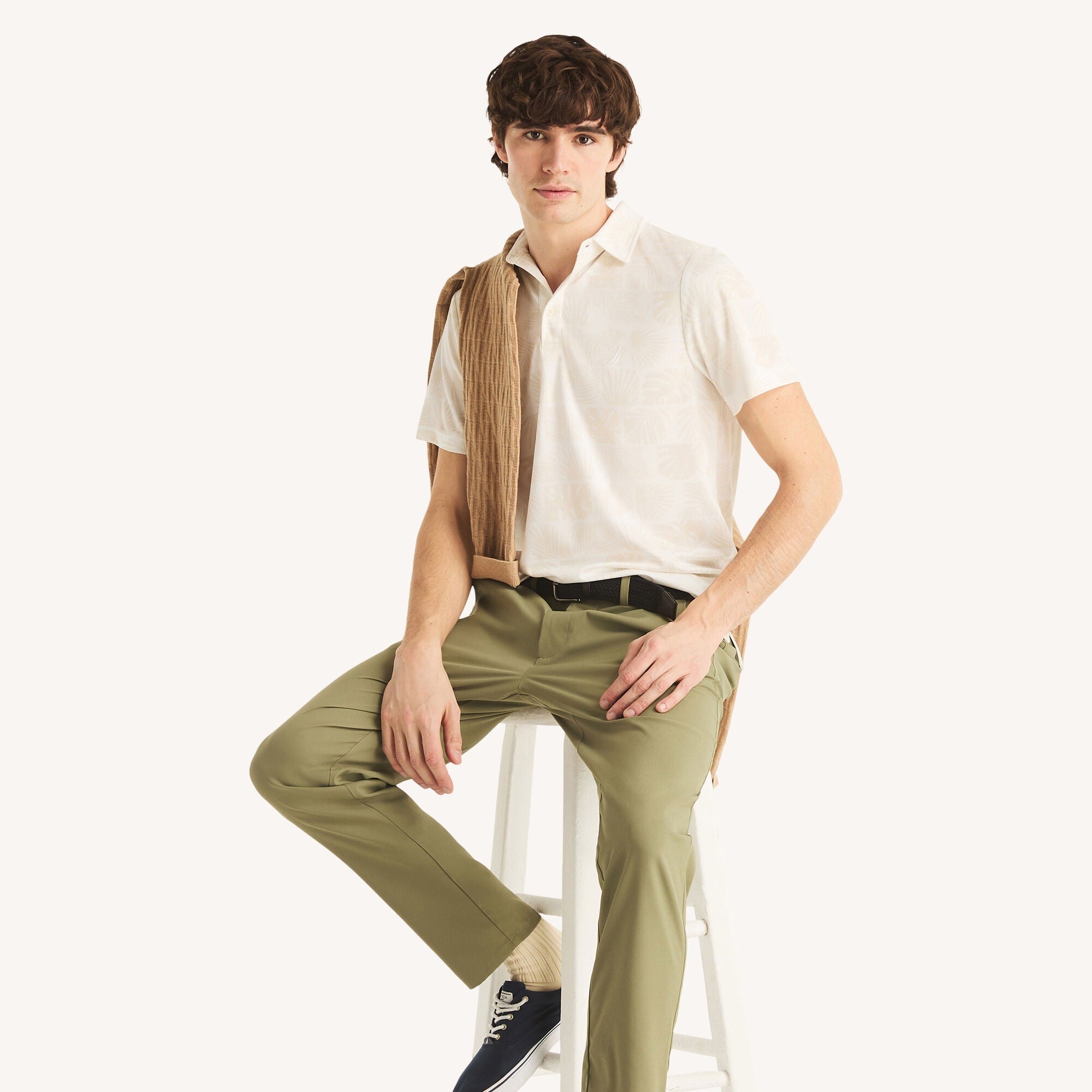 Polo de hombre con estampado