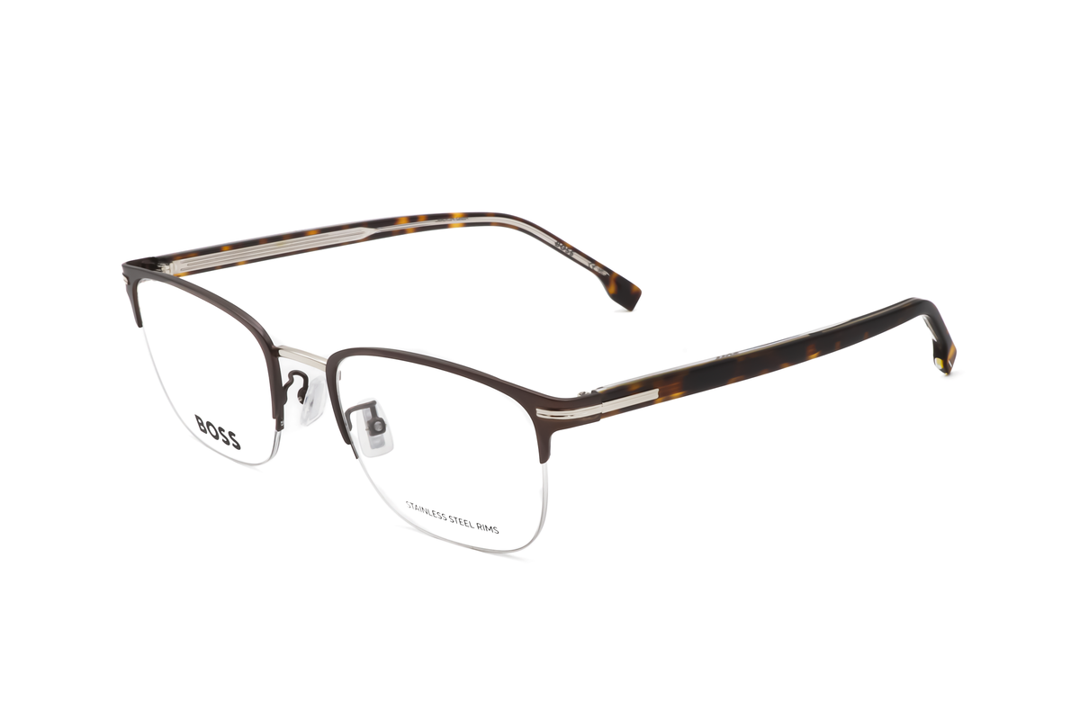 Montura para gafas de hombre 53 mm color café