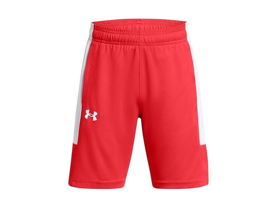 Short infantil con cintura elástica color rojo