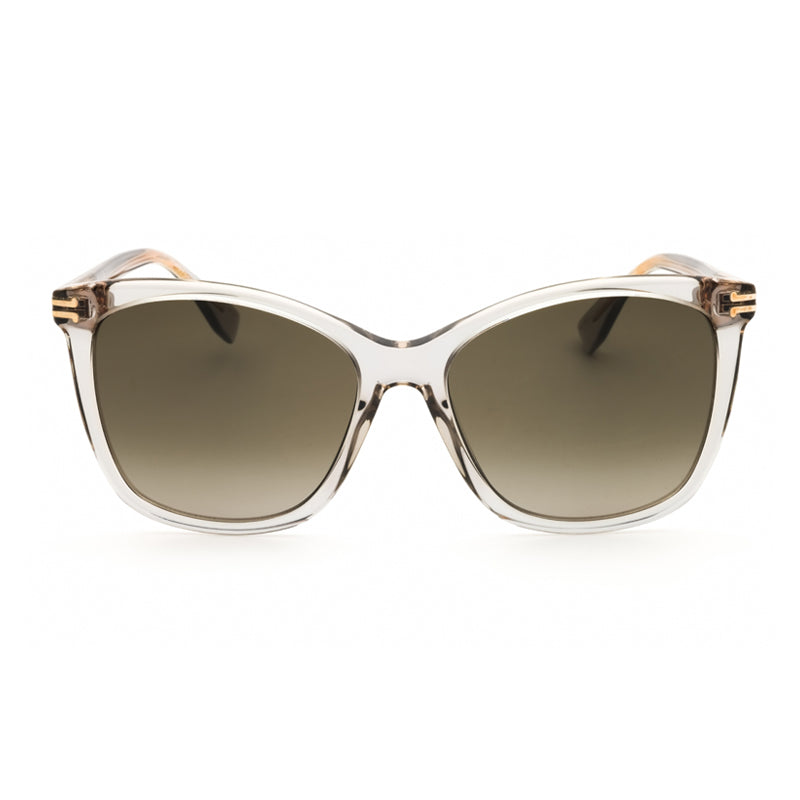 Gafas color gris y café y beige