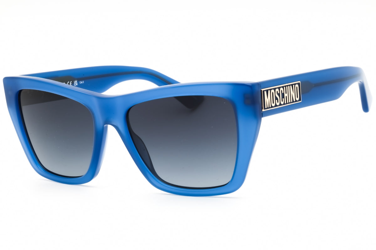Gafas color gris oscuro y azul