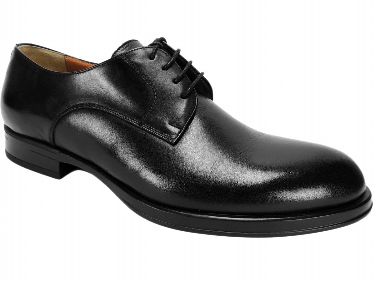 Zapatos de cordones de hombre color negro