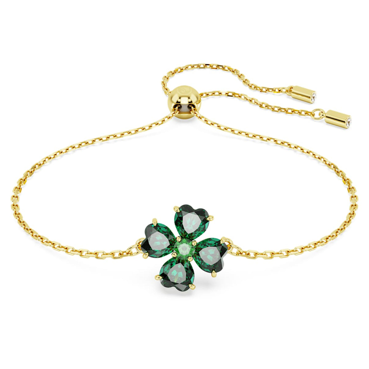 Pulsera color verde y dorado