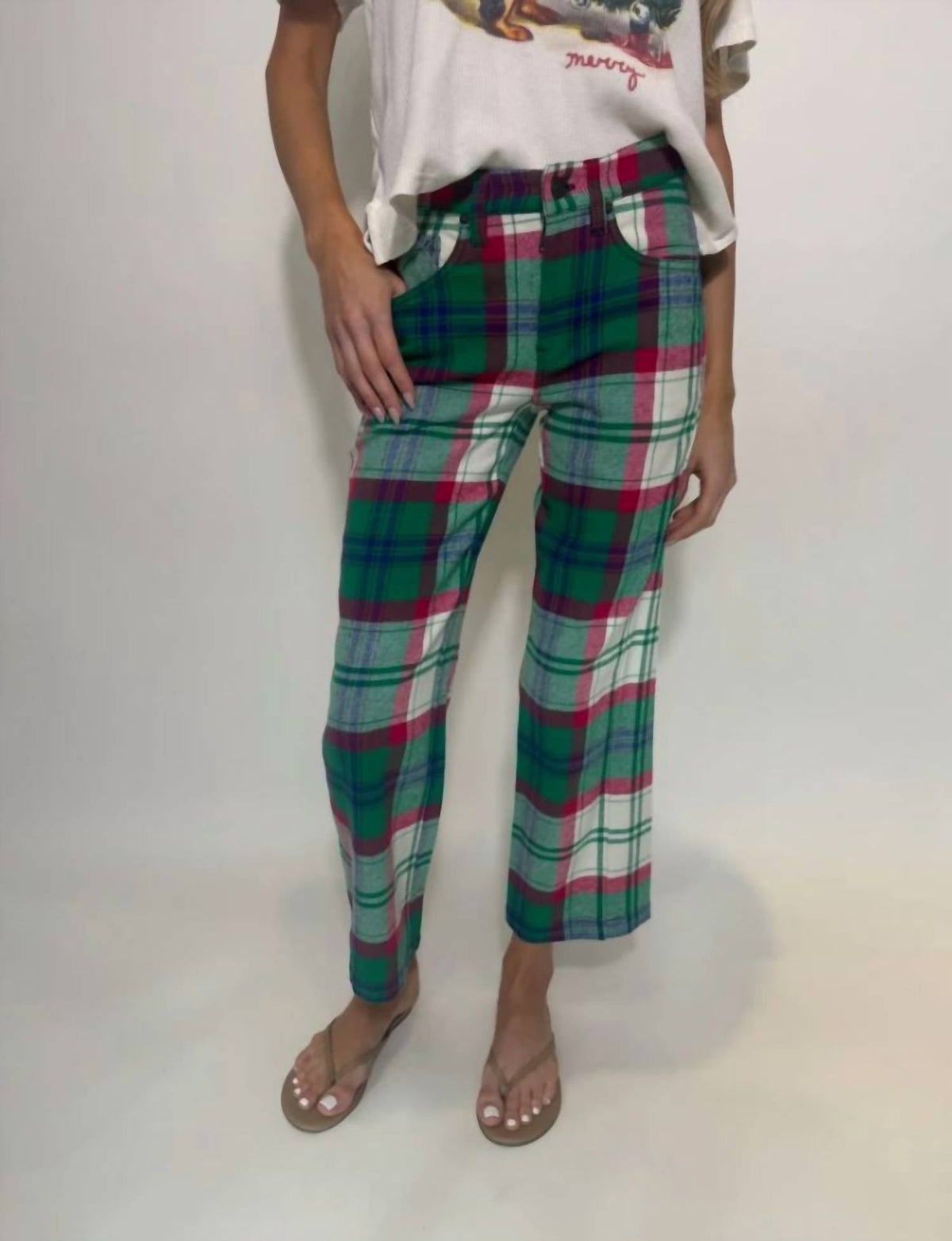 Pantalón color verde
