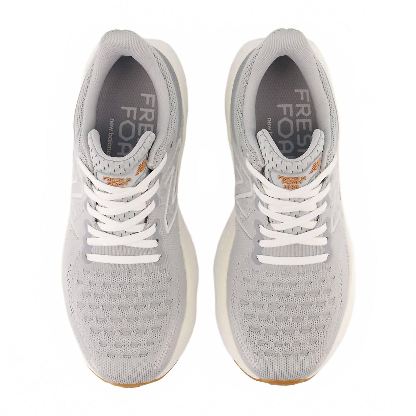 Tenis para correr de mujer color blanco y gris
