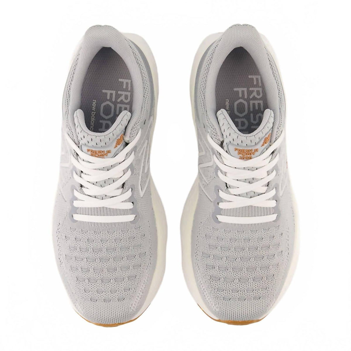 Tenis para correr de mujer color blanco y gris