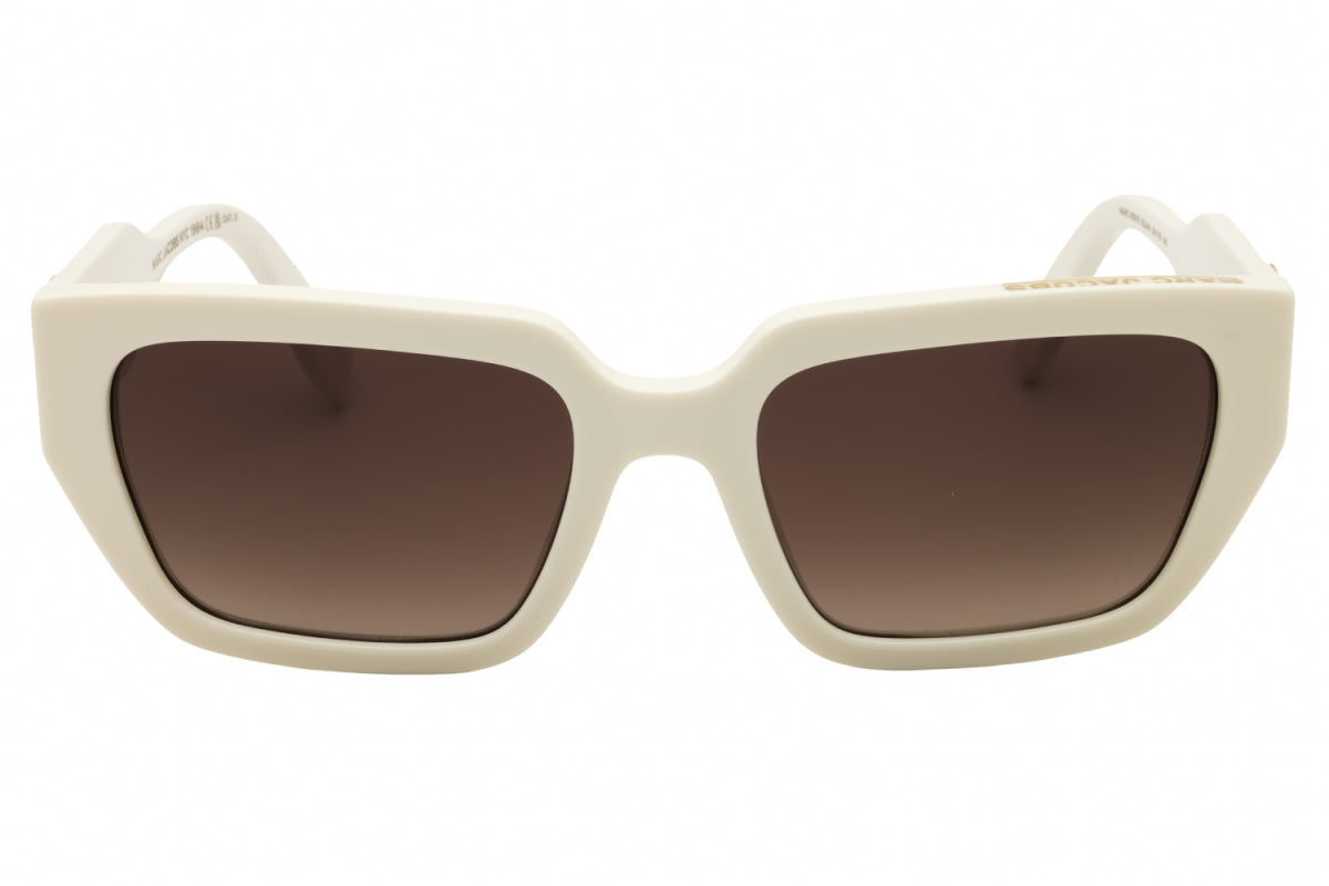 Gafas color café y marfil