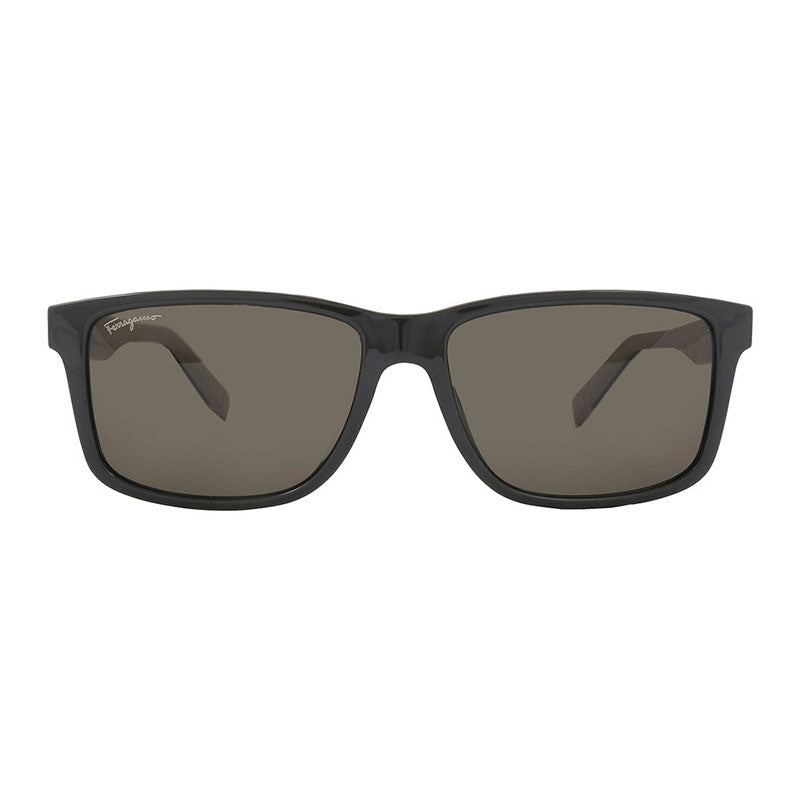 Gafas color gris y verde y beige