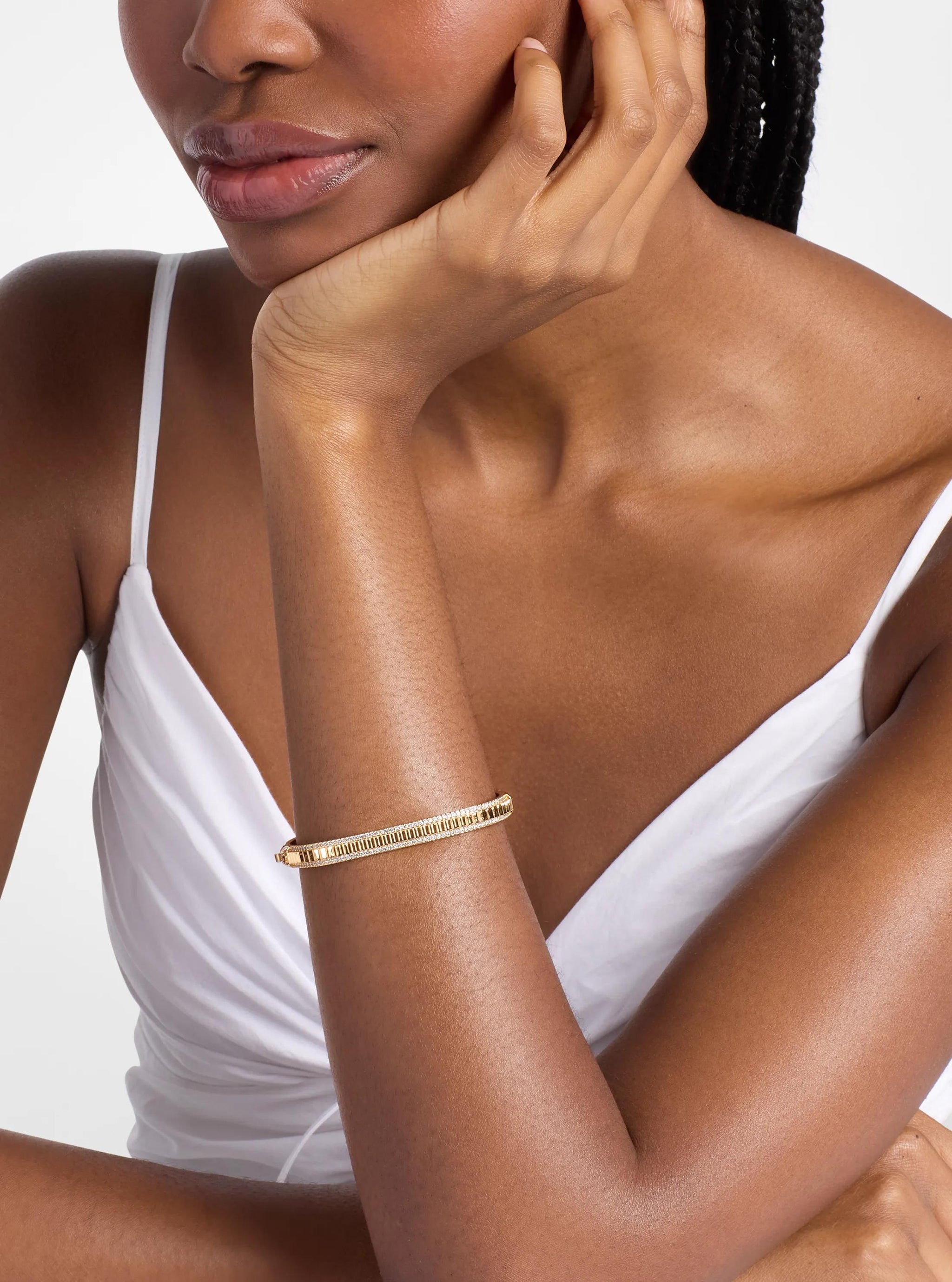 Pulsera color dorado