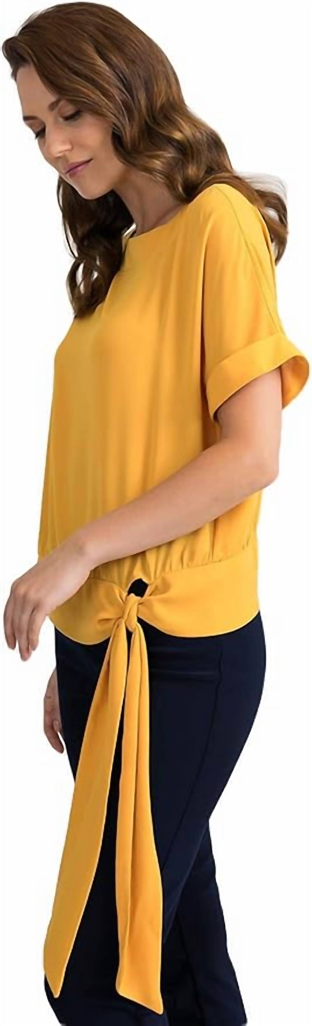 Blusa de manga corta