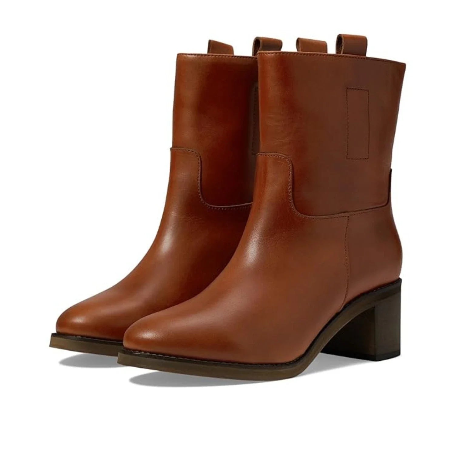 Botas de mujer de cuero color café