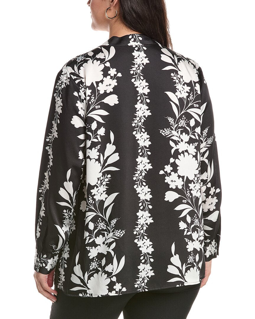 Blusa de satén