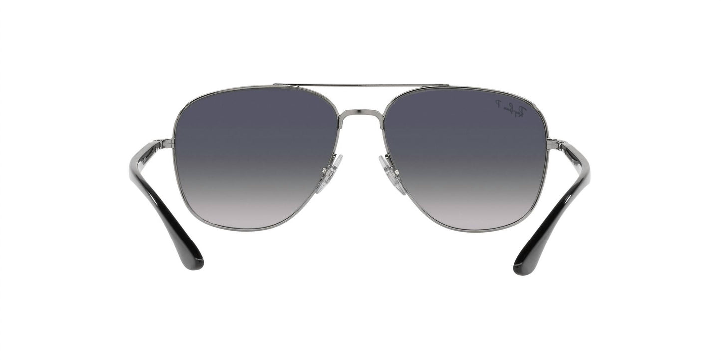 Gafas de sol unisex con lentes polarizados color azul y gris