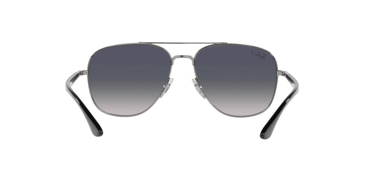 Gafas de sol unisex con lentes polarizados color azul y gris