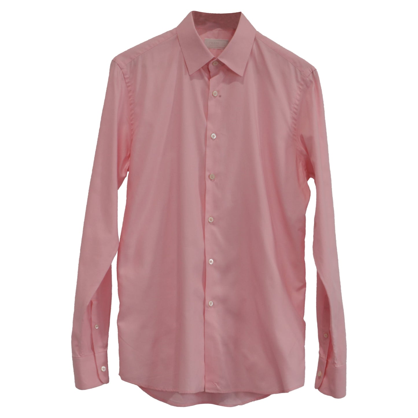 Camisa de algodón color rosado