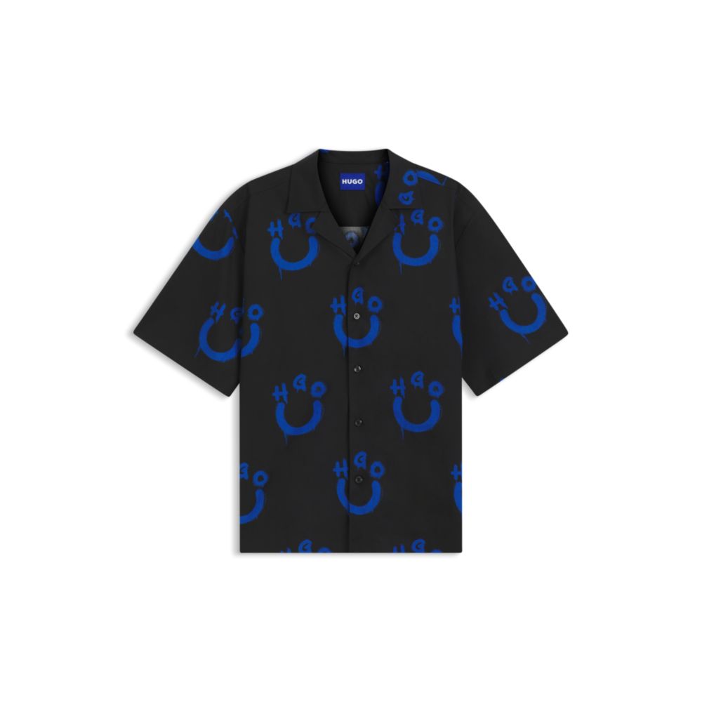 Camisa de corte amplio