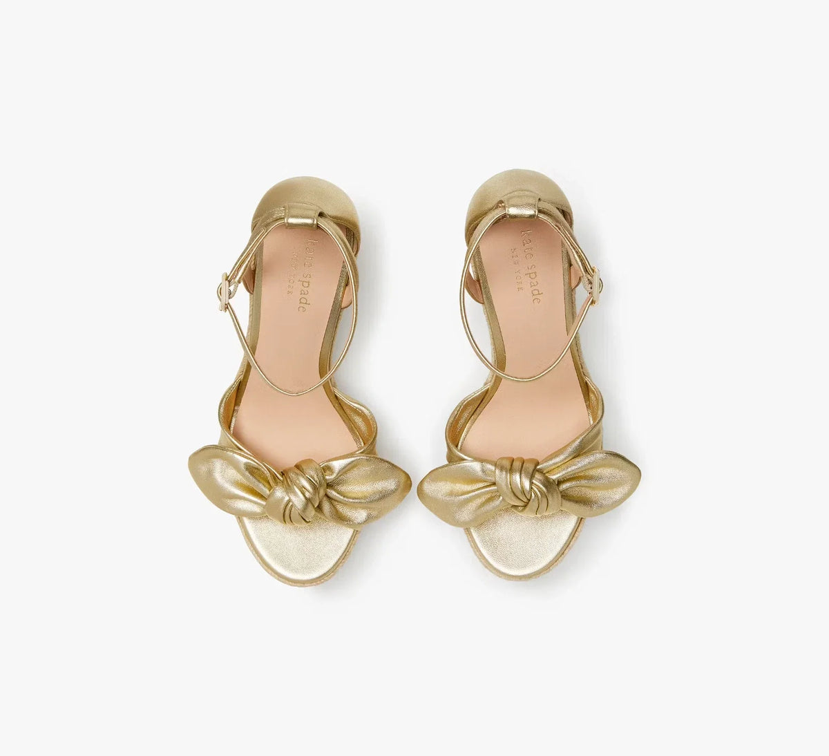 Sandalias de mujer color dorado