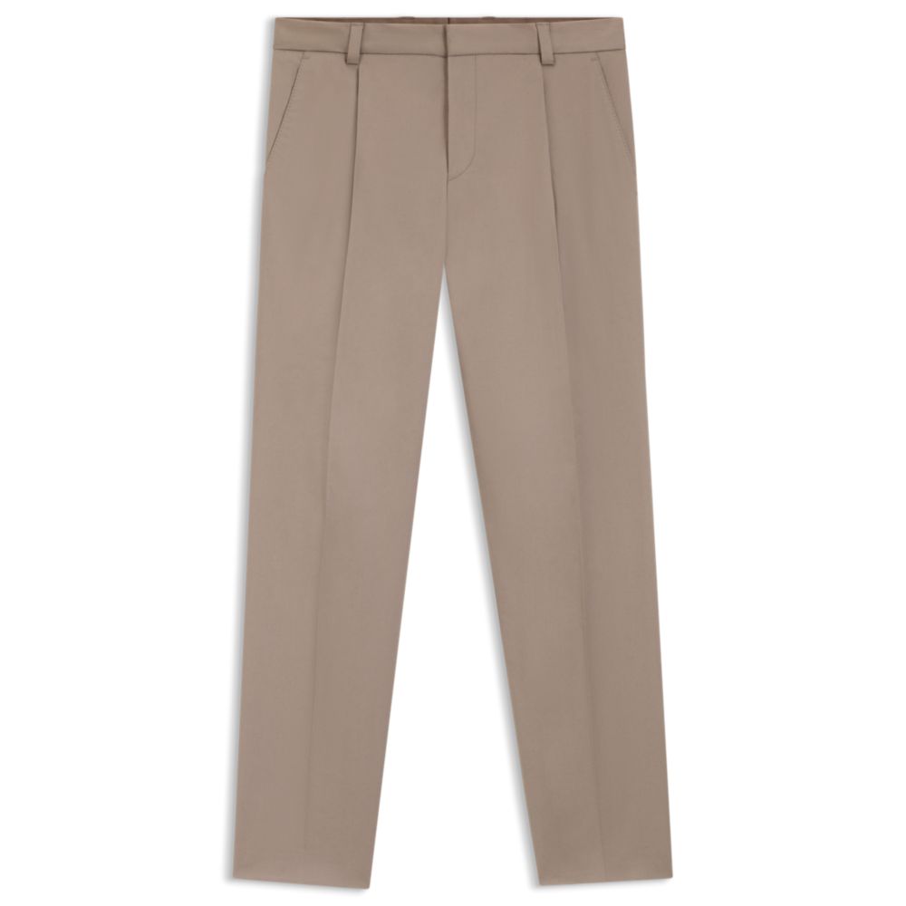 Pantalón de algodón de corte ajustado