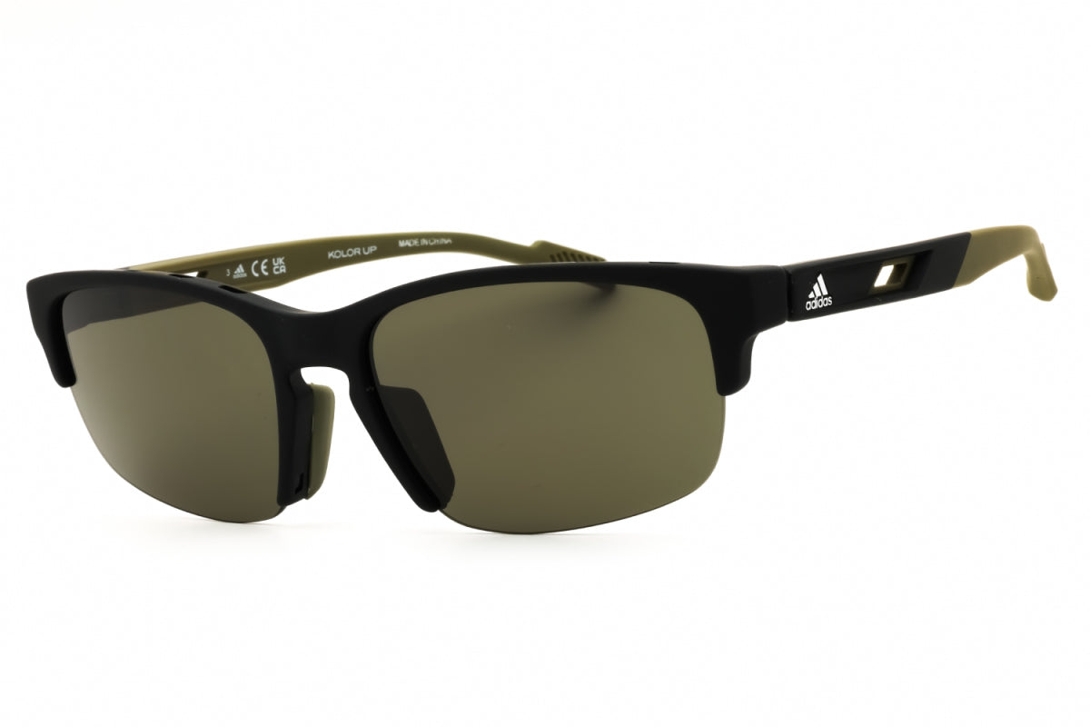 Gafas color negro y verde