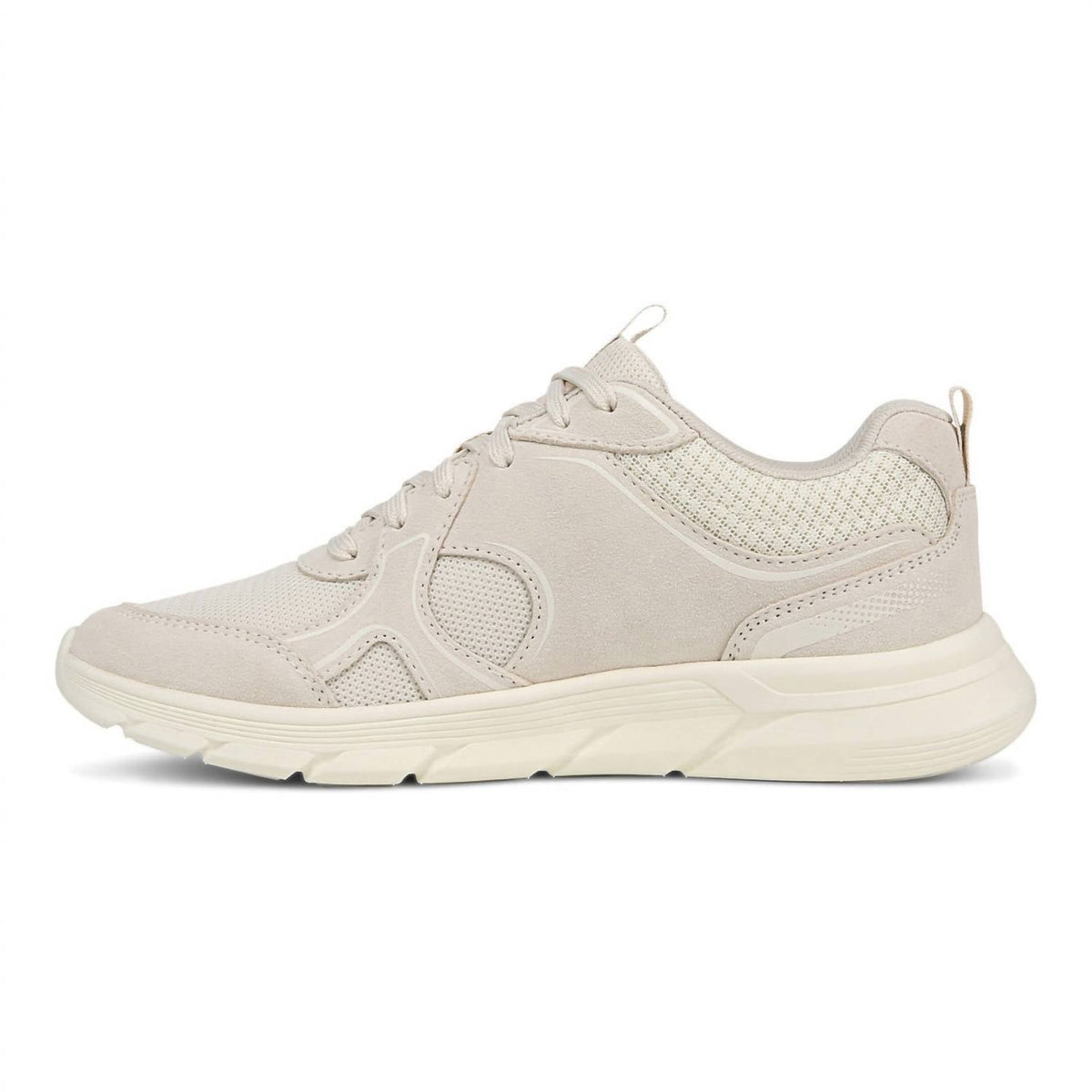 Tenis de mujer color crema