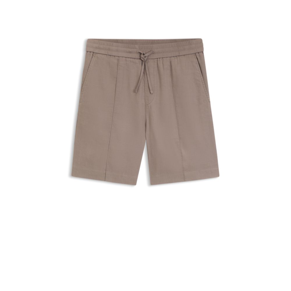 Short de mezcla de lino