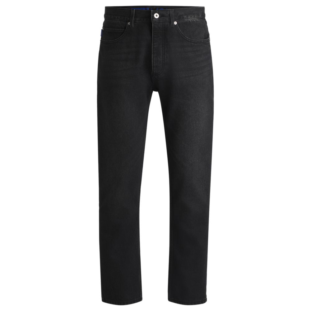 Jean de mezclilla color gris oscuro