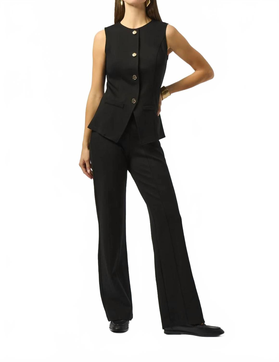 Chaleco color negro