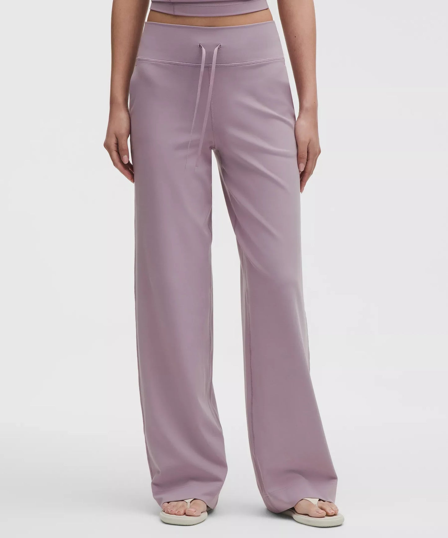 Pantalón de pierna ancha de tiro alto