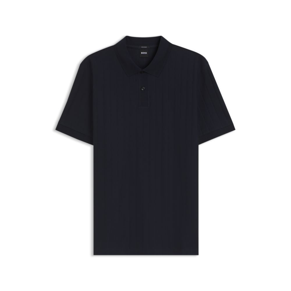 Polo de algodón a rayas