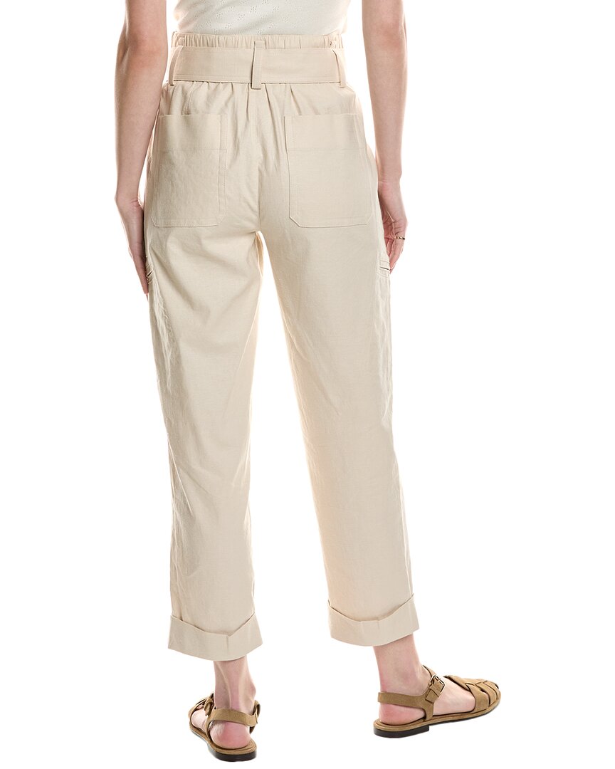 Pantalón de mezcla de lino