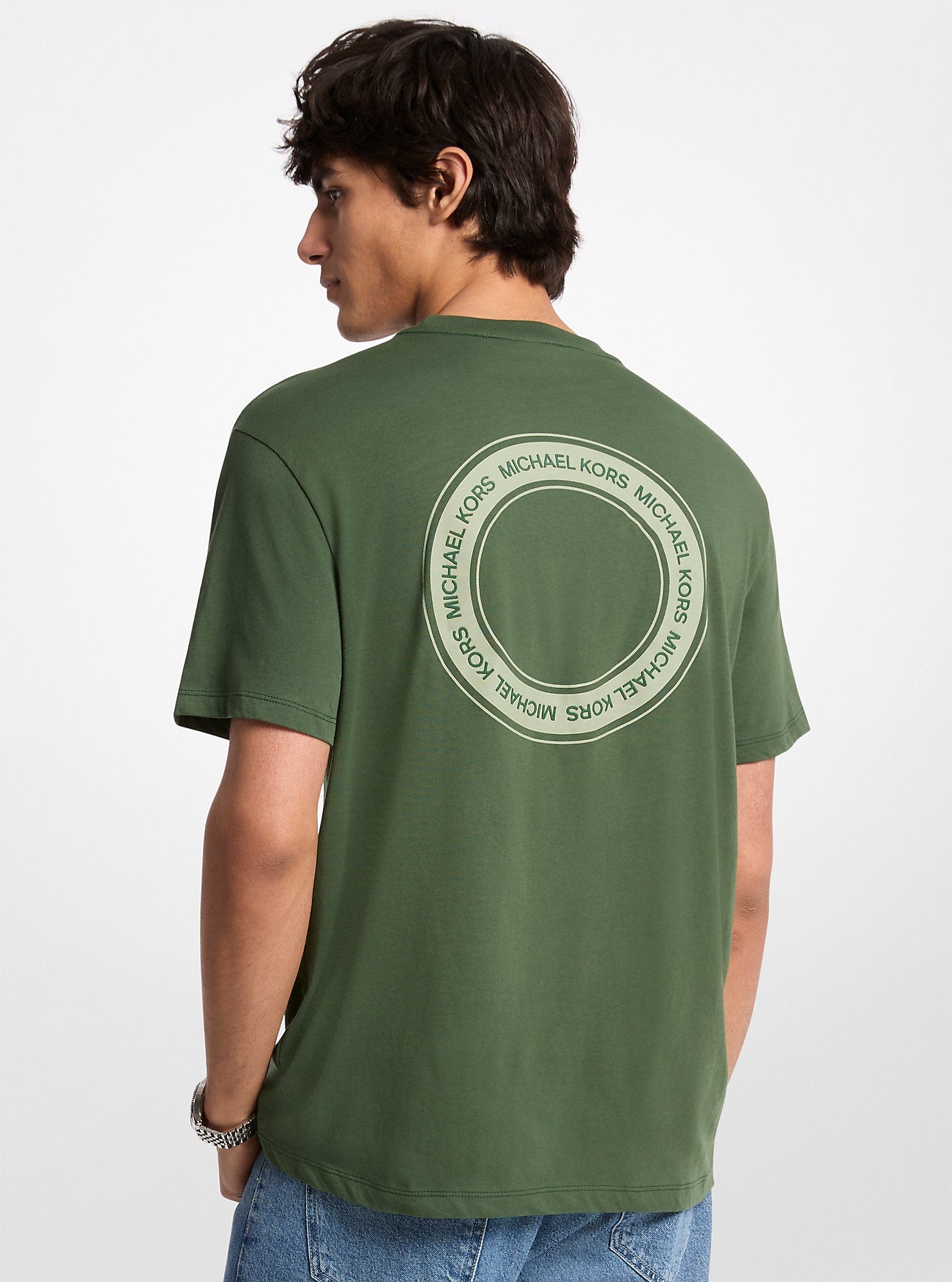 Camiseta de algodón con estampado