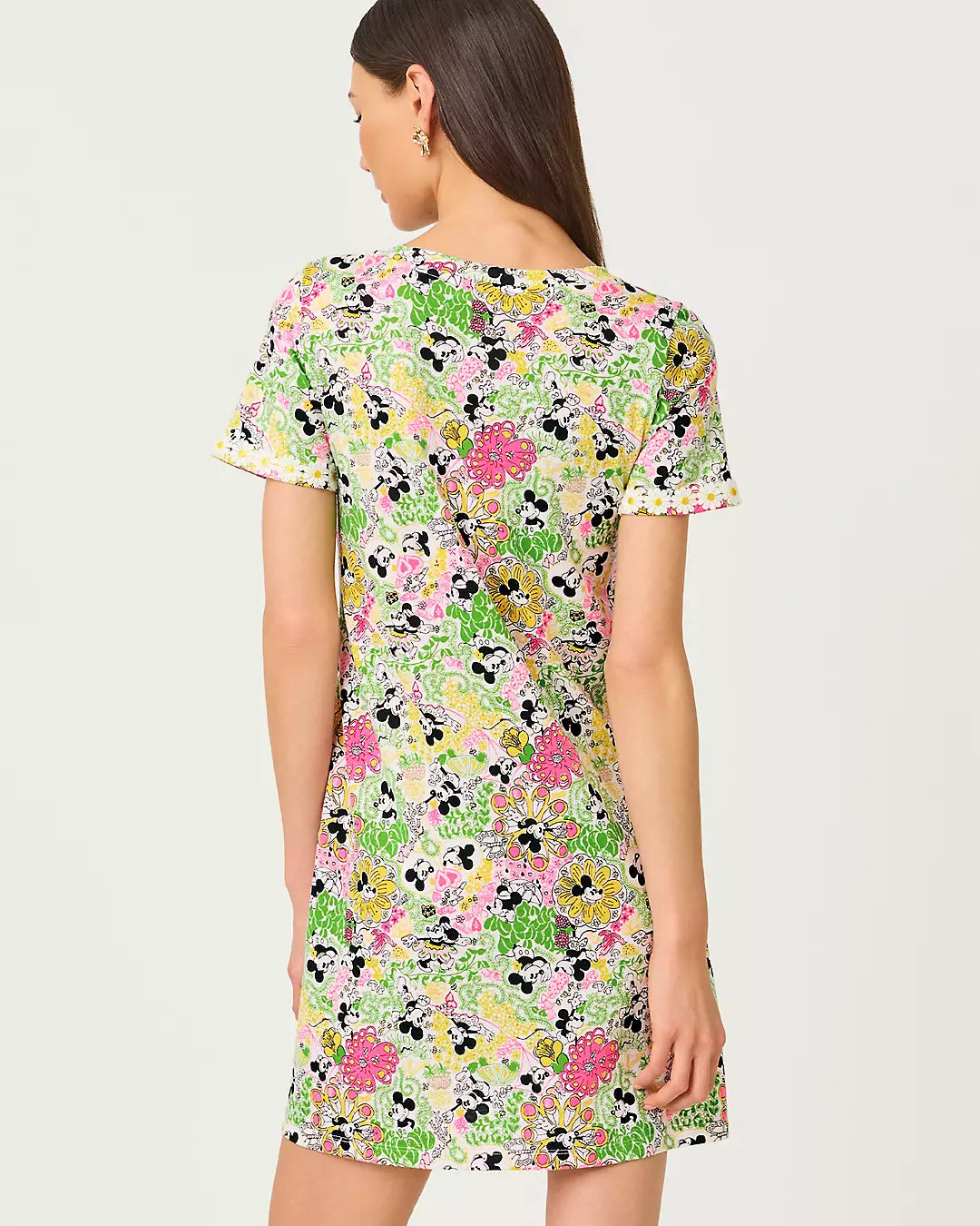 Vestido de manga corta